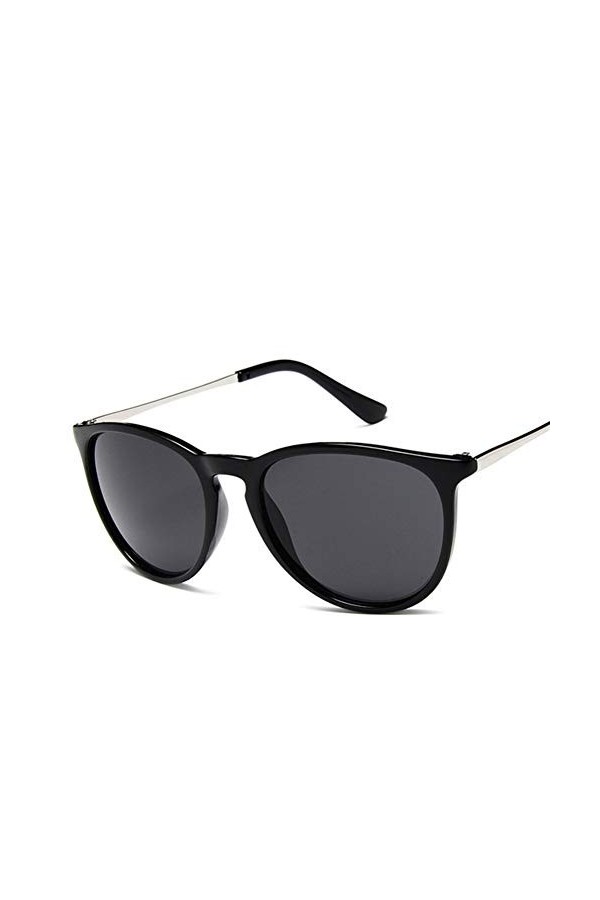 JINGZI Lunettes de Soleil de Cyclisme Retro Mirror Lunettes de Soleil for Femmes Brand Design Cat Eye Lunettes de Soleil Lune