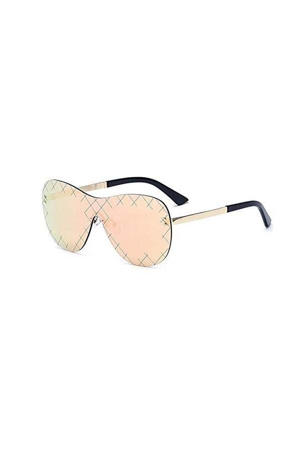 NIUASH Lunettes de Soleil polarisées Dames Lunettes de Soleil Miroir Femmes Lunettes de Soleil surdimensionnées pour Femmes m
