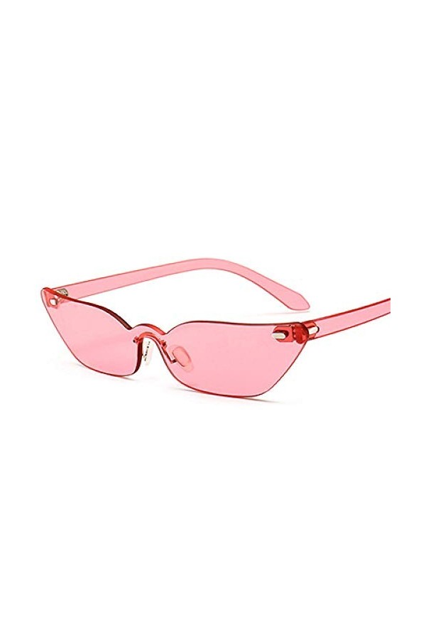 ZYIZEE Lunettes de Soleil Lunettes de Soleil Femmes Yeux de Chat Lunettes de Soleil rétro Petites Lunettes de Soleil colorées