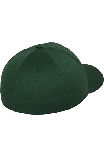Flexfit Unisex-Adulte Wooly Combed 6277 Casquette, Vert spruce , Taille XXL
