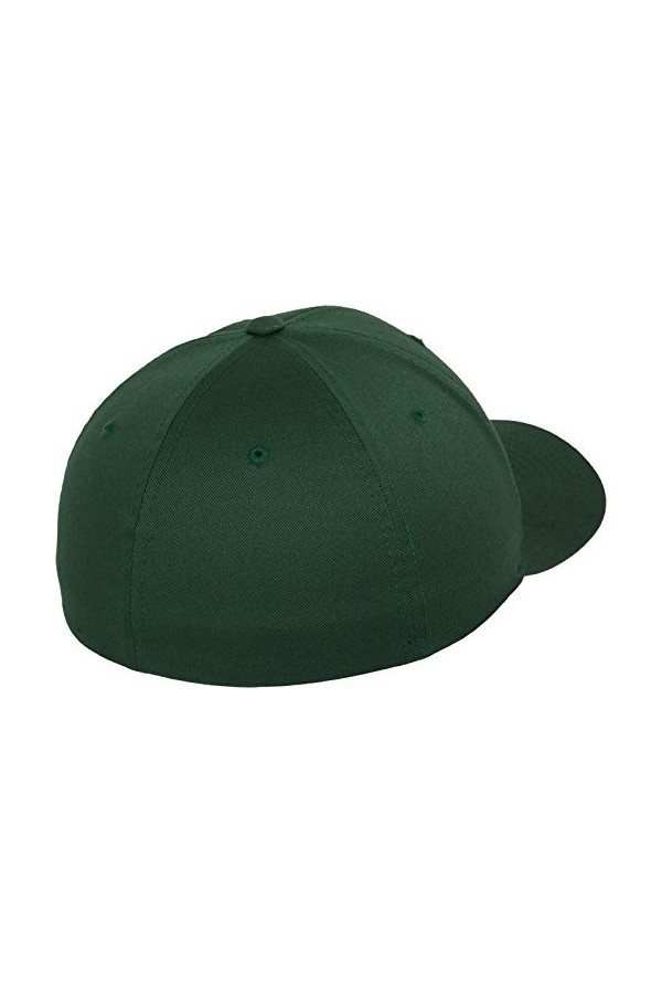 Flexfit Unisex-Adulte Wooly Combed 6277 Casquette, Vert spruce , Taille XXL