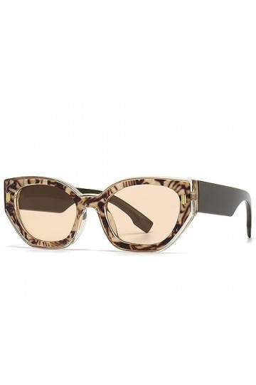 HPIRME Lunettes de soleil œil de chat Lunettes de soleil pour femmes Lunettes de soleil rectangulaires Lunettes de conduite d