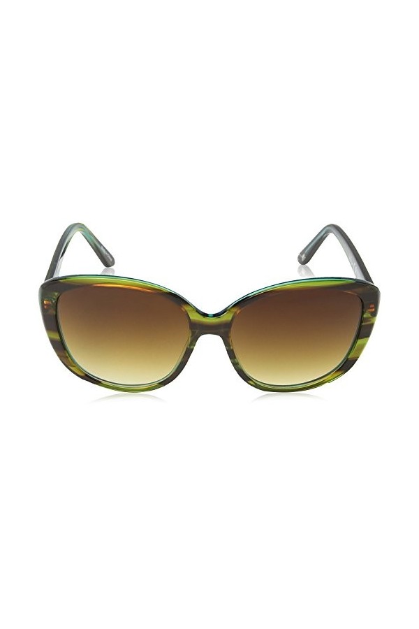Kipling SUNGLASS FASH, Lunettes De Soleil Femme, Vert Green Tortoise , One Size UK 