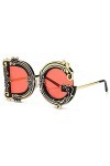 XINGYU Lettre de Mode Lunettes de Soleil Femmes Vintage Nuances de Fleurs Dames Lunettes de Soleil Uv400 pour la Conduite de 