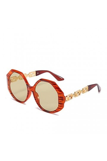 HPIRME Lunettes de soleil carrées surdimensionnées rétro vintage femmes lunettes de soleil polygone lunettes hommes nuances l