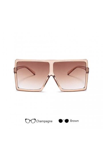 XINGYU Lunettes de Soleil Montantes Femmes Dames Nuances Carré Lunettes de Soleil surdimensionnées Femme Uv400 Protection Cou