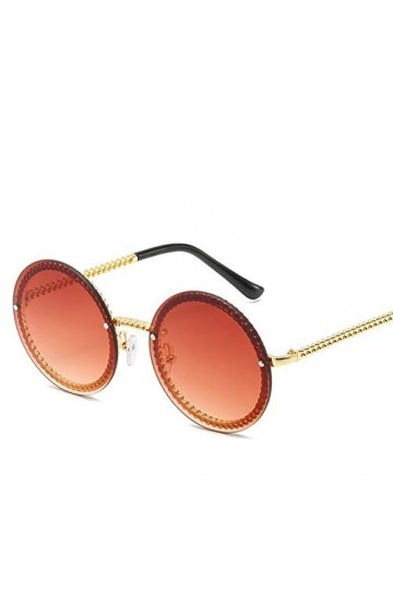 ANICHE Lunettes de Soleil pour Femmes, Luxe Rimless Feamle Shades leurope Populaire des Lunettes de Soleil Lunettes de Solei