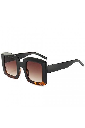 XINGYU Lunettes de Soleil carrées rétro Femmes Lunettes de Soleil surdimensionnées Mode Femme Nuances de dégradé UV400 pour C