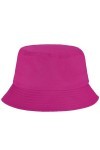 Umeepar - Chapeau bob Unisexe 100% Coton - Chapeau de Soleil Pliable - Plaine Rose Rouge