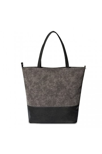 FANDARE Sacs à Main Portés Femme Cabas Sacs bandoulière Grand Capacité Sac Ordinateur Portable 12.9 Pouces Sac de Cours Sac D