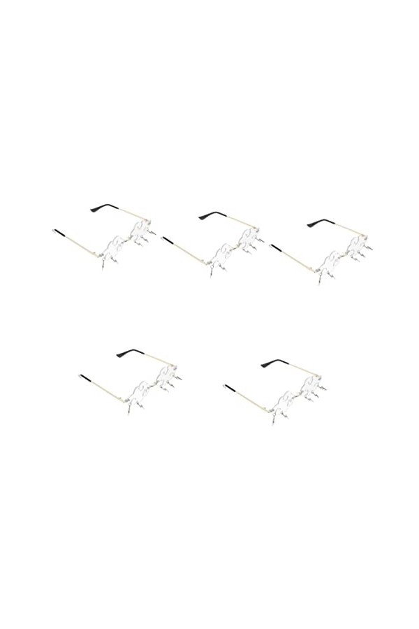 Abaodam 5 Paires Nuage Foudre Soleil Faveurs De Fête Danniversaire Cadeaux En Gros Pour Femmes Lunettes De Fête Lunettes De 