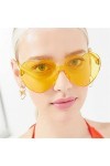 Povanjer 5 paires lunettes soleil en forme cœur pour femme – Lunettes damour sans monture – Accessoires photo, cadeaux Saint