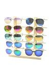 Présentoir de Lunettes de Soleil Lunettes de soleil lunettes Affichage en bois Stands Tablette Verres Affichage Afficher le s