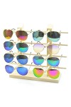 Présentoir de Lunettes de Soleil Lunettes de soleil lunettes Affichage en bois Stands Tablette Verres Affichage Afficher le s