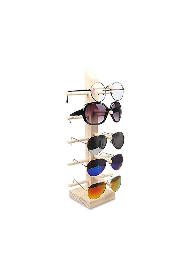 Présentoir de Lunettes de Soleil Lunettes de soleil lunettes Affichage en bois Stands Tablette Verres Affichage Afficher le s