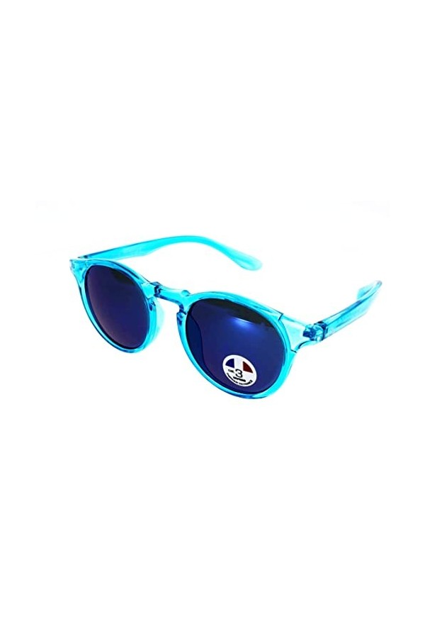 Aïe Made In France - Lunettes de soleil pour adolescent AIE Rose 77006PC3 Bleu translucide