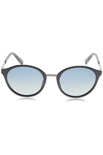 Timberland TB9157 Montures de Lunettes, Noir Shiny Black/Smoke Polarized , 52 Mixte Adulte