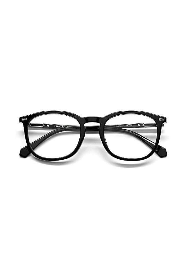 Polaroid Eyeglasses Sunglasses, 807/21 Black, 52 Unisex