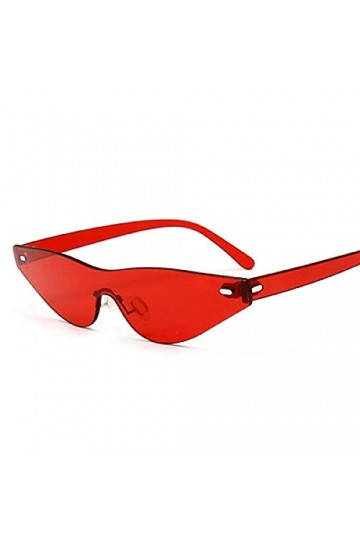 NIUASH Lunettes de Soleil polarisées Petites Lunettes de Soleil œil de Chat Femmes rétro Lunettes de Soleil Cateye coloré Ocu