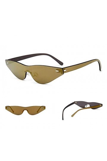 NIUASH Lunettes de Soleil polarisées Petites Lunettes de Soleil œil de Chat Femmes rétro Lunettes de Soleil Cateye coloré Ocu