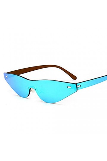 NIUASH Lunettes de Soleil polarisées Petites Lunettes de Soleil œil de Chat Femmes rétro Lunettes de Soleil Cateye coloré Ocu