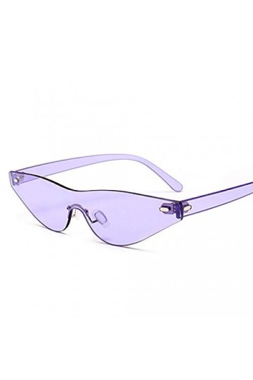 NIUASH Lunettes de Soleil polarisées Petites Lunettes de Soleil œil de Chat Femmes rétro Lunettes de Soleil Cateye coloré Ocu