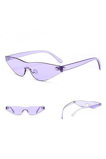 NIUASH Lunettes de Soleil polarisées Petites Lunettes de Soleil œil de Chat Femmes rétro Lunettes de Soleil Cateye coloré Ocu