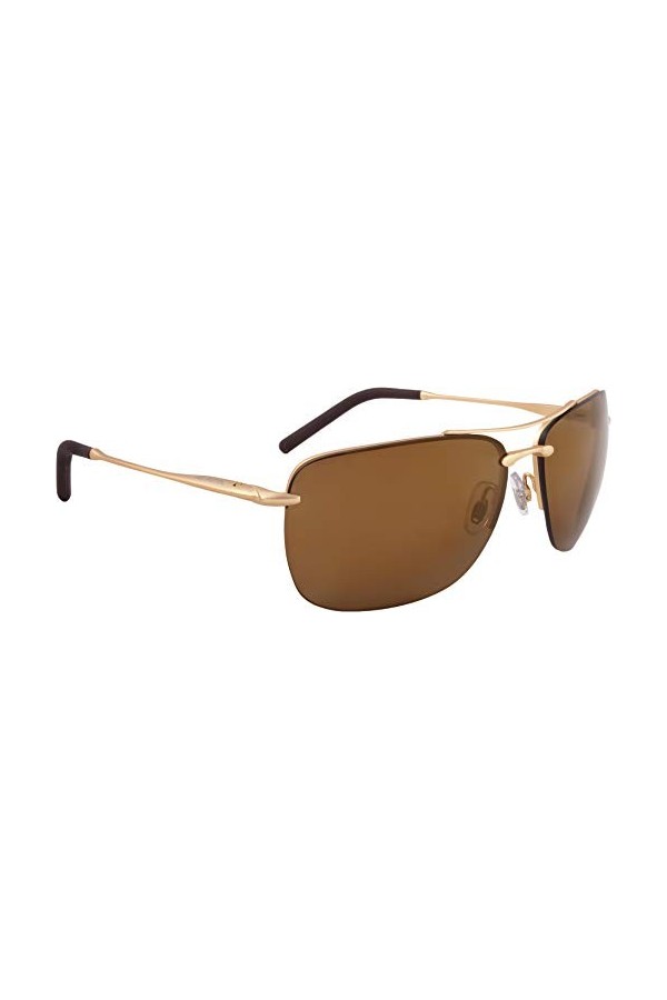 ALPINA Unisexe - Adultes, CLUU Lunettes de soleil, gold, One Size