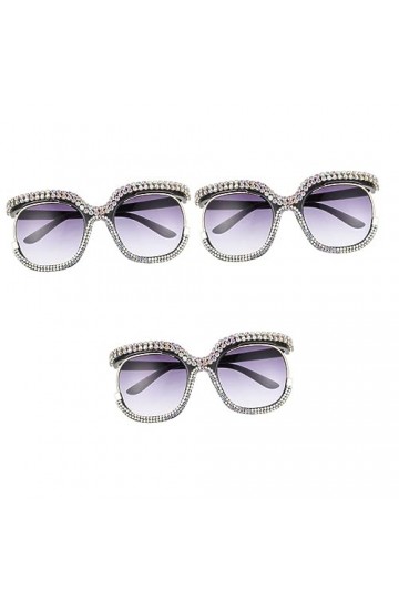 DOITOOL 3 Pcs Lunettes De Soleil Lunettes De Soleil Colorées Femmes De Lunettes De Soleil Polarisées Lunettes De Soleil De Mo