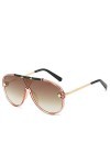 XINGYU Lunettes de Soleil surdimensionnées Vintage Conduite Lunettes de Soleil Femmes Hommes Flat Top Big Frame Lunettes de S