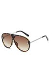 XINGYU Lunettes de Soleil surdimensionnées Vintage Conduite Lunettes de Soleil Femmes Hommes Flat Top Big Frame Lunettes de S