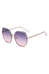 XINXIN Lunettes De Soleil Femme sans Chasse Vacances De Vacances en Plein Air Verres De Soleil Color : E, Size : M 