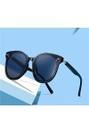 NEWCES Lunettes de soleil mode grand cadre hommes et femmes UV400