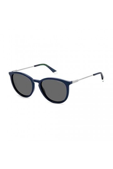 Polaroid PLD 4143/s/x Sunglasses, PJP/M9 Blue, 53 Unisex