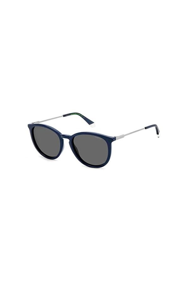 Polaroid PLD 4143/s/x Sunglasses, PJP/M9 Blue, 53 Unisex