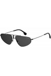 Carrera Sport 1021/S Lunettes de Soleil, Dkruth Black/GY Grigio, 58 Femme