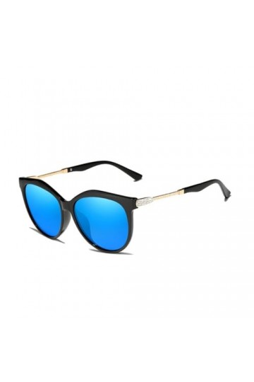 HPIRME Lunettes de Soleil Série Femmes Lunettes Polarisées Double Monture Femmes Lunettes Femme,Bleu,Taille Unique