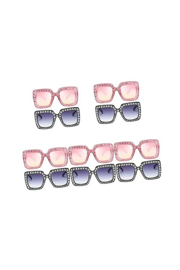 Abaodam 10 Pièces Lunettes De Photographie De Rue De Mode Lunettes De Soleil Oeil De Chat Lunettes De Soleil De Quai Pour Fem