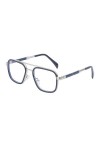 HCHES Lunettes de soleil pour hommes Vintage carré rétro lunettes de soleil femmes lunettes de lumière bleue, C8, taille uniq