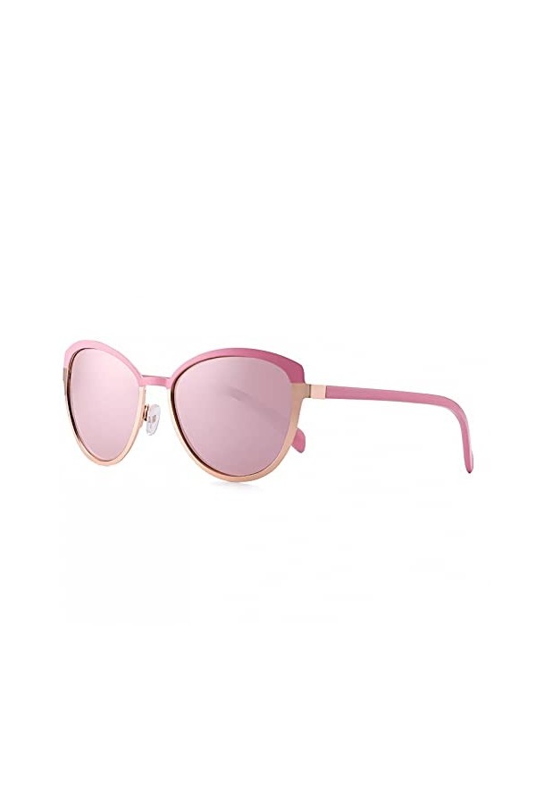 BAJIE Lunettes De Soleil Dames Lunettes De Soleil Cat Eye Lunettes De Soleil Lunettes De Protection UV Femmes Lunettes Lentes