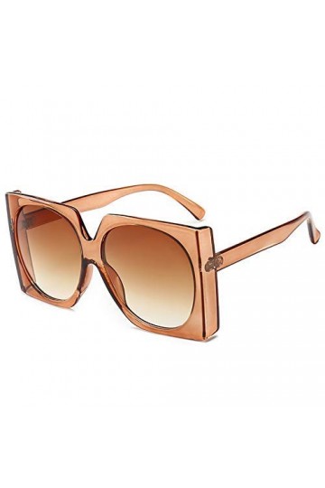 XINGYU Lunettes de Soleil carrées surdimensionnées Grand Cadre Vintage Femmes Mode à la Mode Populaire Lunettes de Soleil Uv4
