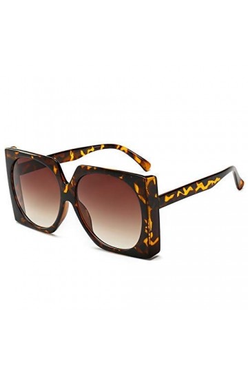 XINGYU Lunettes de Soleil carrées surdimensionnées Grand Cadre Vintage Femmes Mode à la Mode Populaire Lunettes de Soleil Uv4