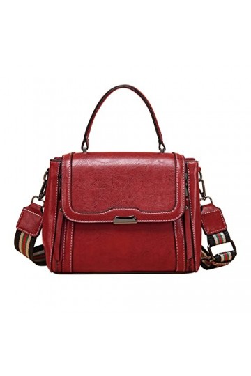 FANDARE Sac à Main Femme Sacs Portés Épaule Sac à Bandouliere Rabat Sac Messager Sac Fourre Sacoche pour Travail Voyage Fête 