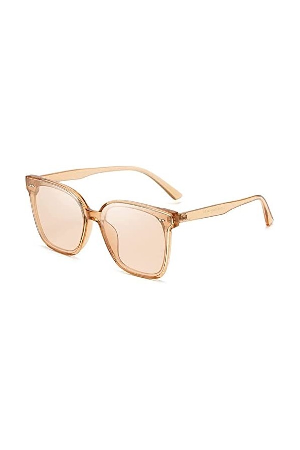 ANVALI Lunettes de Soleil Tendance, Nuances ultralégères, Lunettes de Soleil rétro carrées Mode Lunettes de Soleil Lunettes H