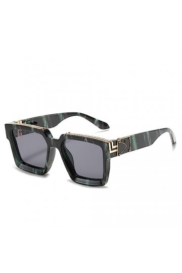 Lunettes de soleil de mode femmes couleurs lunettes de soleil de conduite carrées for hommes Protection UV400 Color : 54mm 6