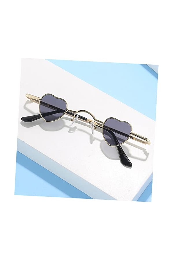 Didiseaon 16 Pièces Lunettes De Soleil Coeur Lunettes Rétro Célibataire Enterrement De Vie De Jeune Fille Lunettes De Forme S