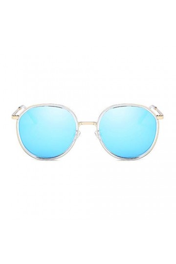 Raxinbang Lunettes de Soleil Lunettes Rondes De Conduite Lunettes De Soleil Polarisées Lunettes De Soleil UV400 Protection Ca