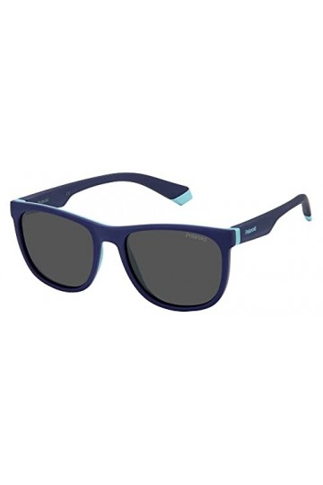 Polaroid Kids PLD 8049/s Sunglasses, ZX9/M9 Blue Azure, S Unisex