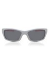 Nike Sun Sunglasses, 100 White Silver Flash, 57 Unisex