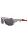 Nike Sun Sunglasses, 100 White Silver Flash, 57 Unisex